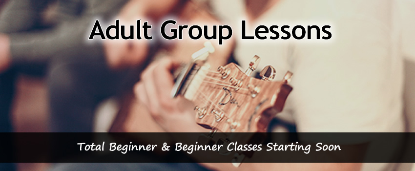 Adult Group Guitar Lessons